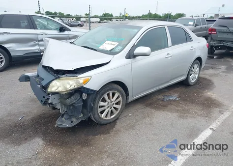2010 Toyota Corolla Le из США, поврежденный, VIN 2T1BU4EE9AC377488